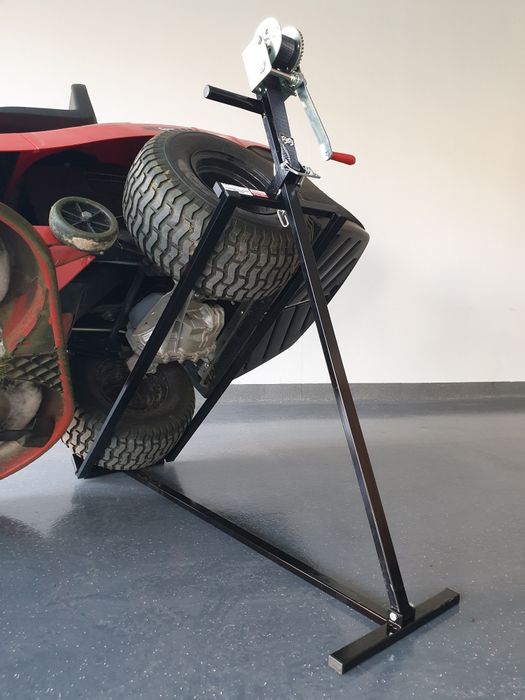 Podnośnik Serwisowy do Traktorka wyciągarka Pas Kurier Wieszak Gratis