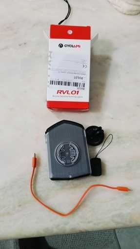 Cyclami - Luz com powerbank para bicicletas encaixe GPS