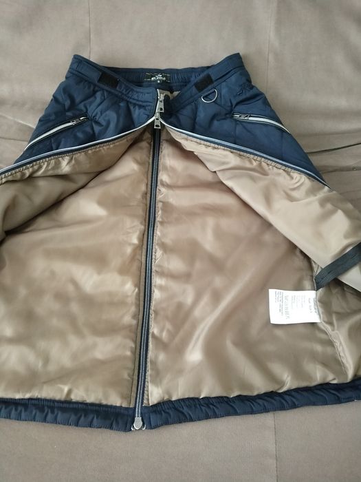 Стёганая крутая юбка