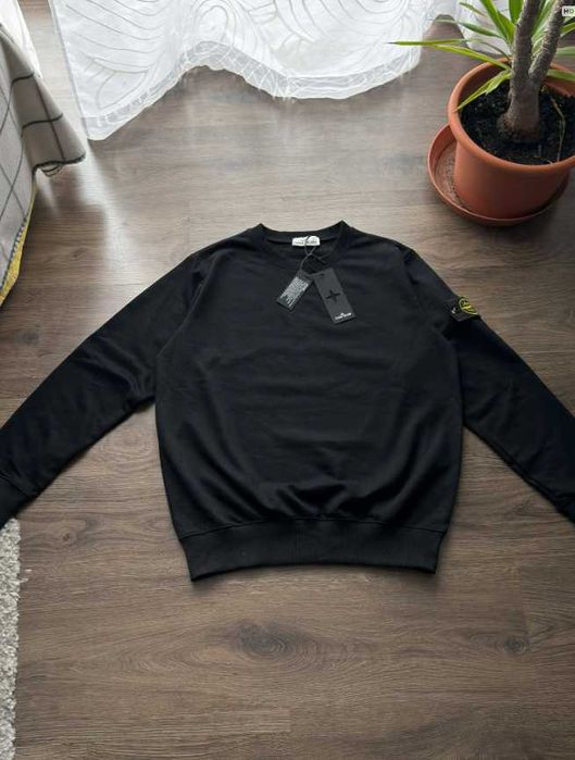 Nowa Czarna Bluza Stone Island L