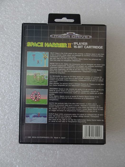 Jogo Mega Drive - Space Harrier II