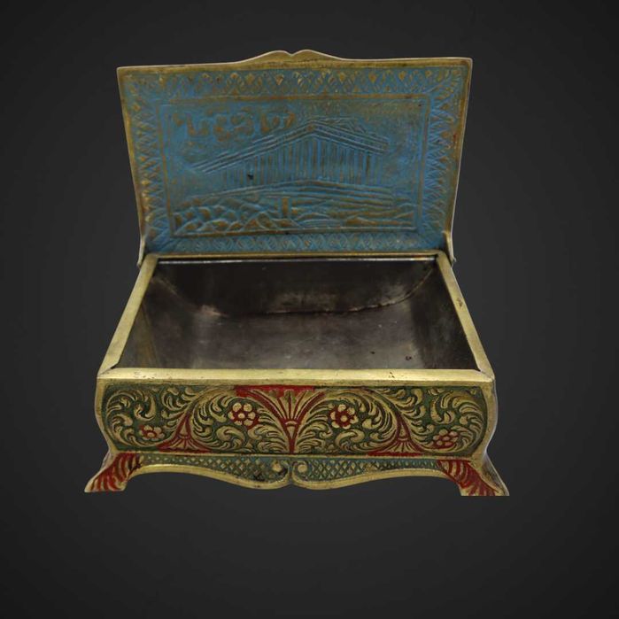 Szkatułka mosiądz Grecja b51/050450