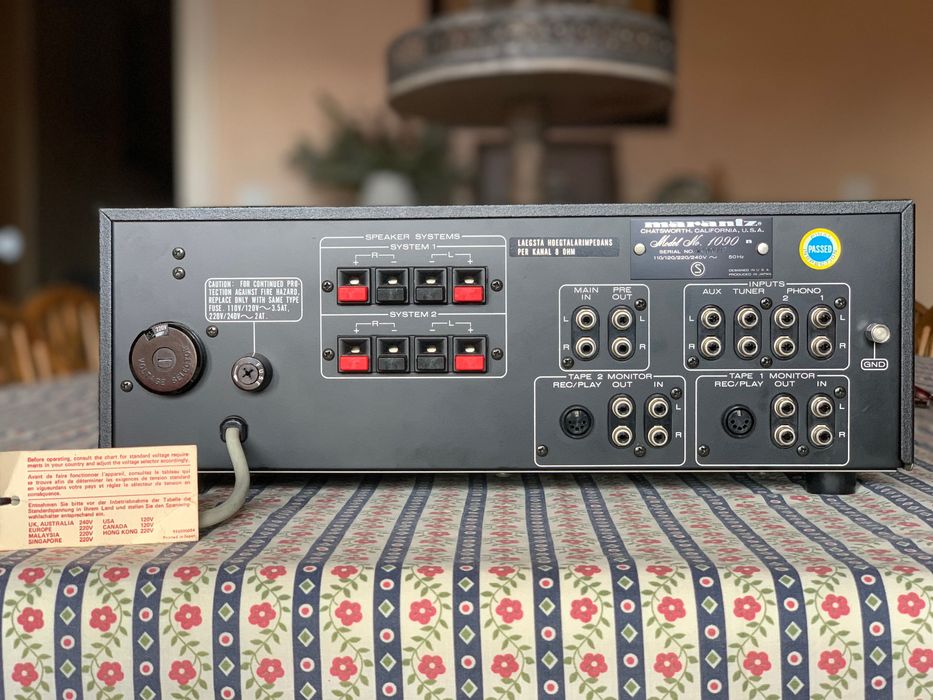 Amplicador Marantz Model 1090 ***Mint***