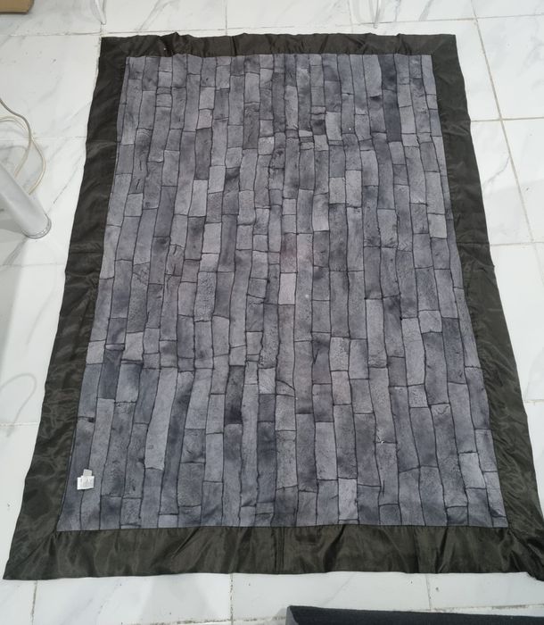 Manta Tapete Zara Home medidas nas fotos