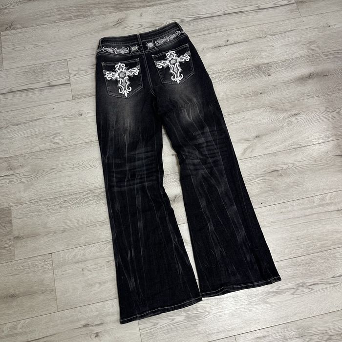 Джинсы affliction y2k клеш flared bootcut true religion