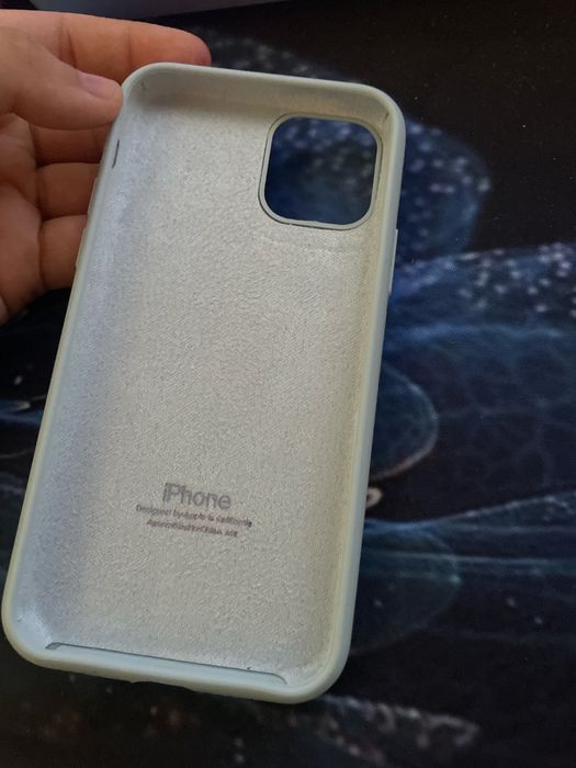 Capa iphone 11 pro azul bebe