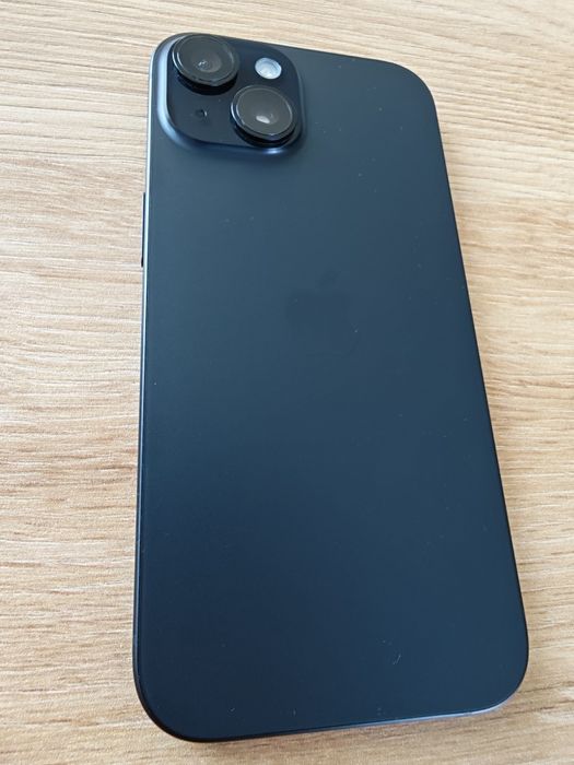 iPhone 15, 256GB, Black, stan idealny