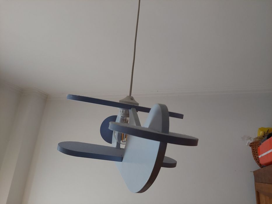 Candeeiro  infantil avião