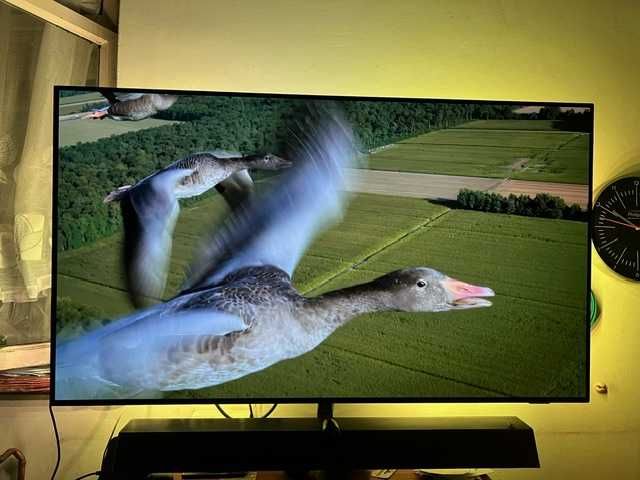 55OLED935 topowy model + soundbar B&W niski stan godzin pracy 4130