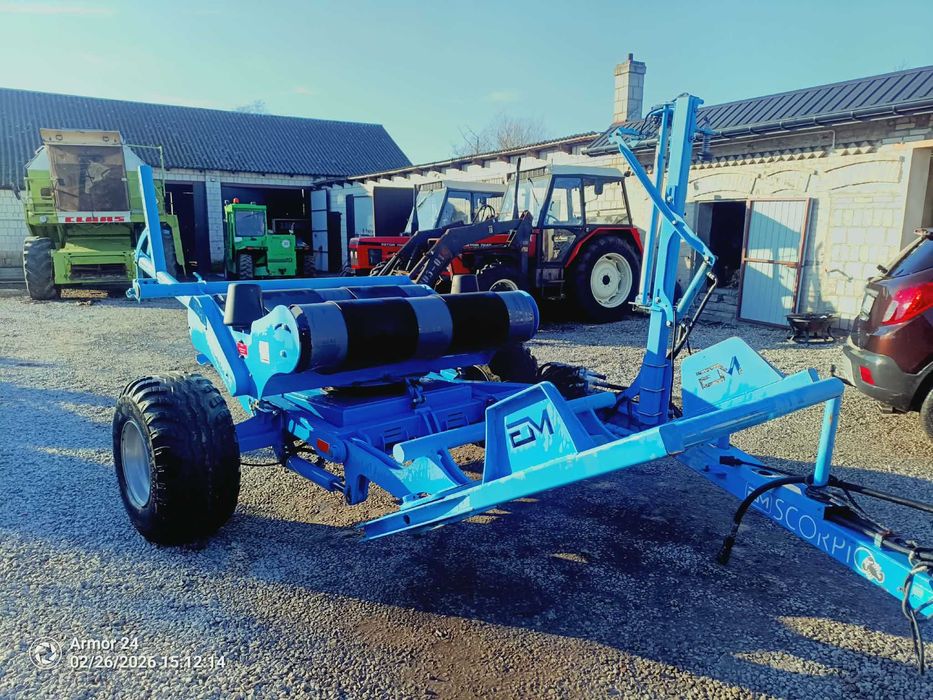 Owijarka samozaładowcza EURO TECH EORO MILK 2018rok jak nowa SCORPIO