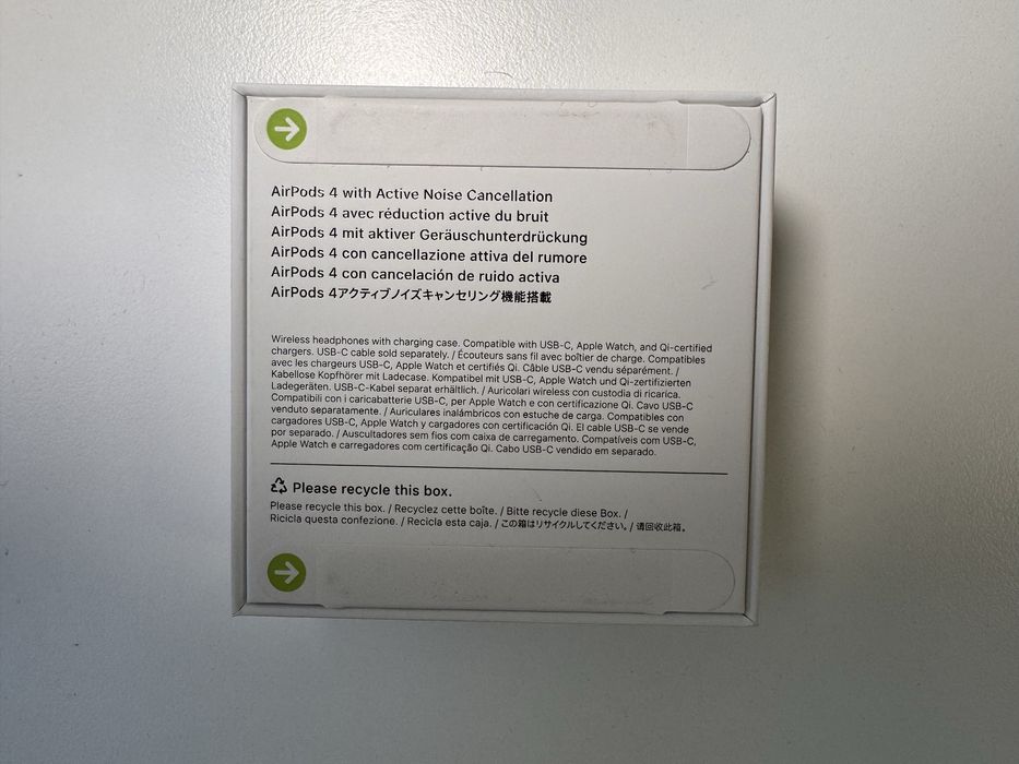 NOWE AirPods 4 z ANC (Aktywna Redukcja Szumów)