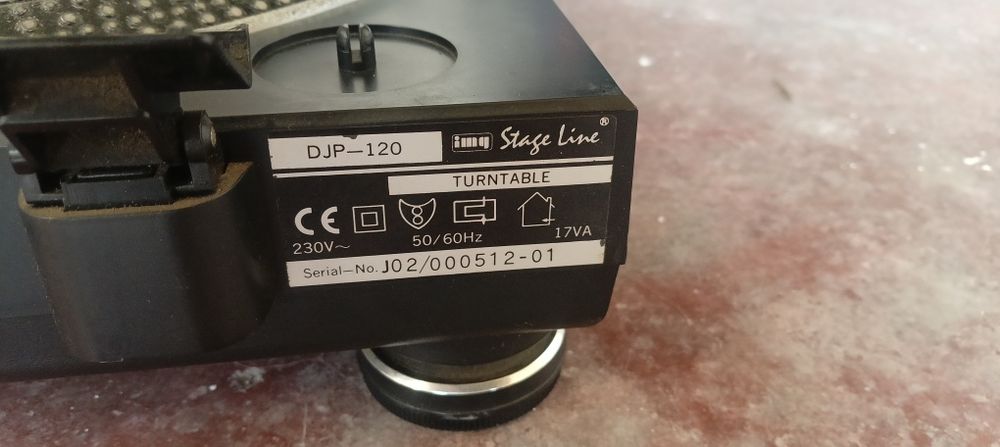 Gira-discos Monacor DJP-120