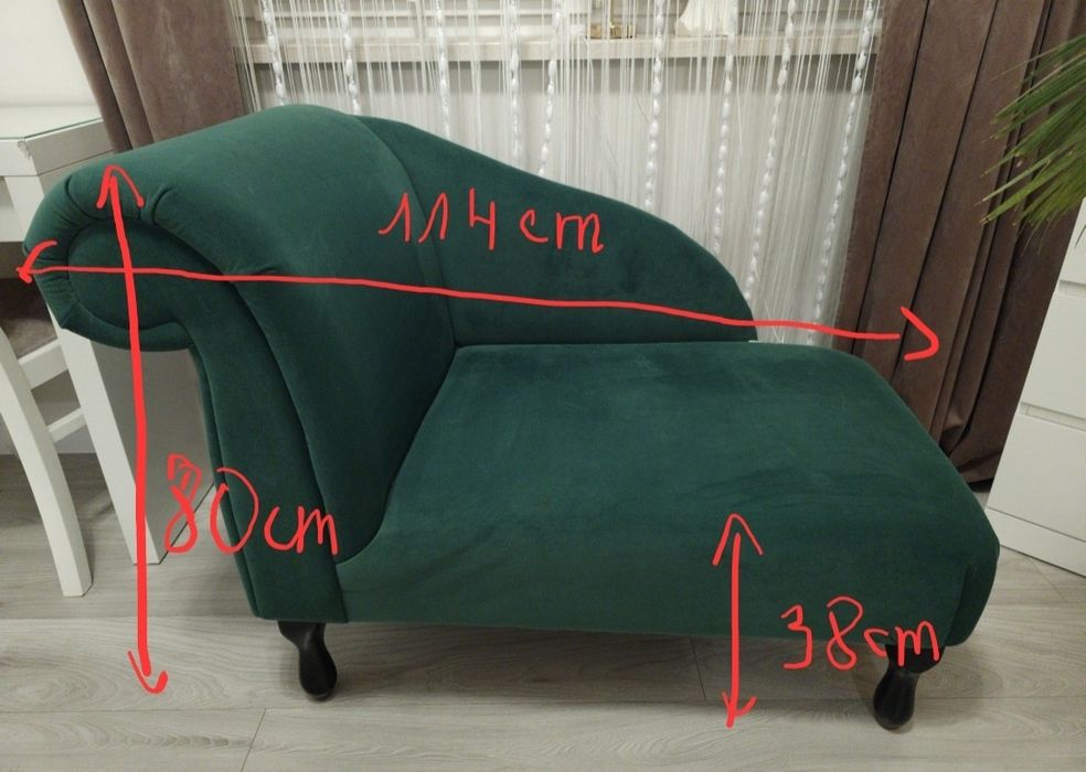 Szezlong,  leżanka, fotel