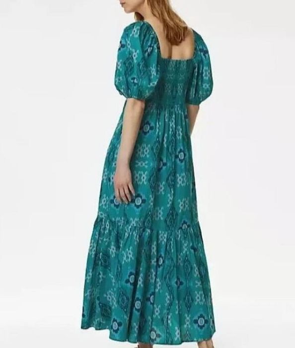 Сукня сорочка льон плаття бохо ярусна максі міді з вишивкою бавовна