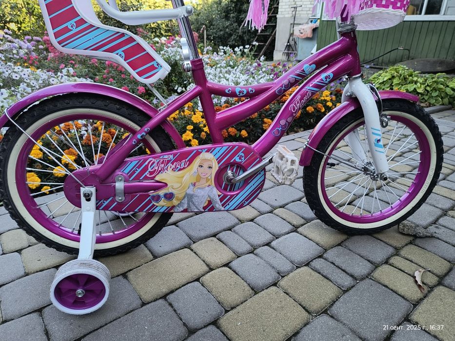 Детский велосипед для девочки