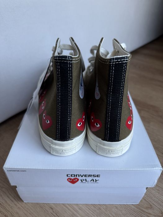 Нові чоловічі кеди Converse Chuck Taylor All Star 70s x Comme des Garçons PLAY