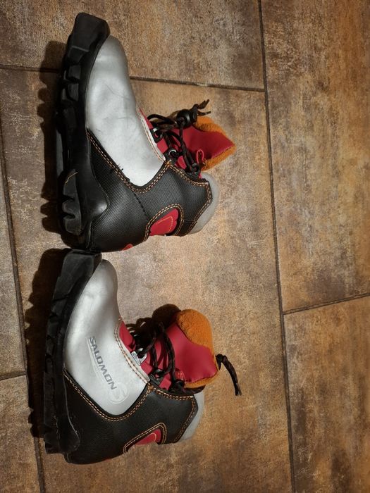 Narty biegowe 90 cm buty 28
