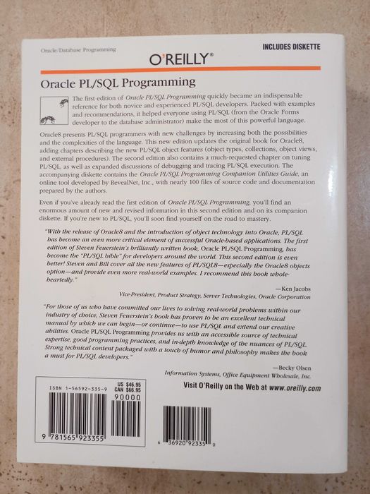 Oracle PL/SQL Programming, Steven Feuerstein64283240236163121