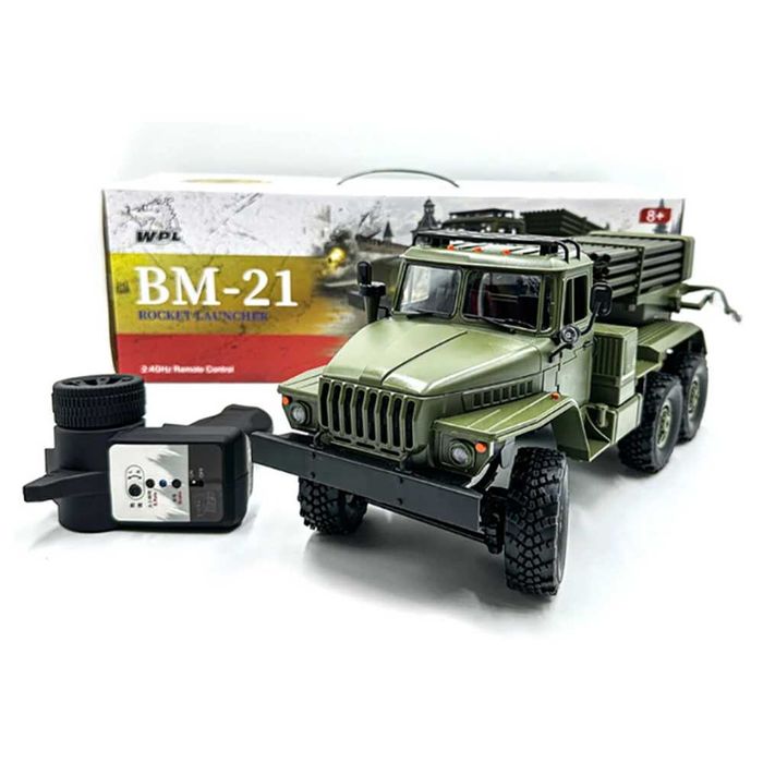 Радіокерована модель вантажівки WPL B36-2 БМ-21 "Град" 1/16 6WD