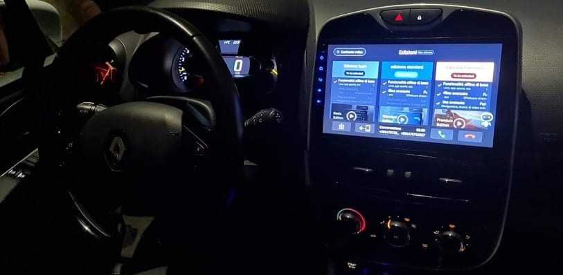 Rádio Renault Clio 4 - Android 13 – 2 DIN GPS WIFI - Garantia Novo