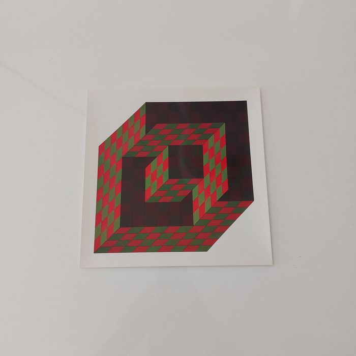 Vintage Vasarely litografias