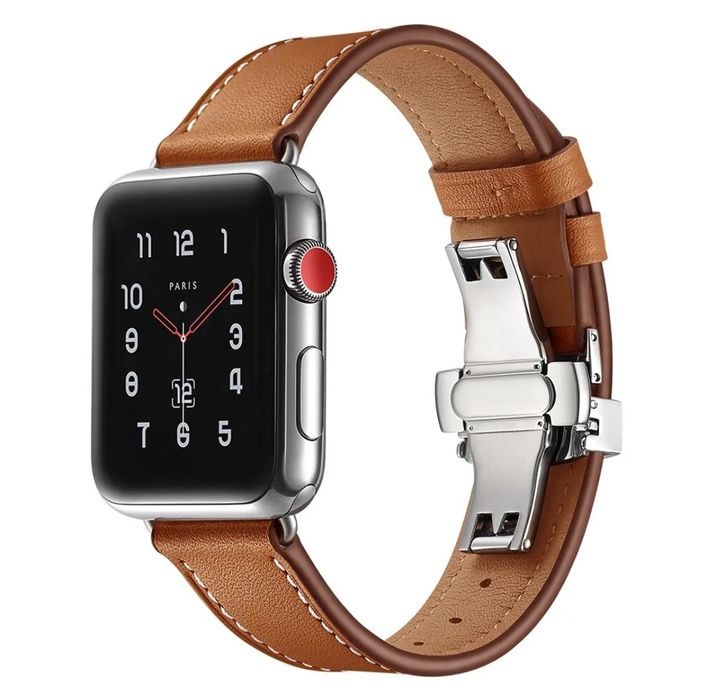 Pasek brązowy do Apple Watch Ultra 8 7 6
