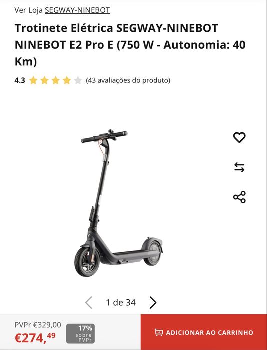 Trotinete da Segway