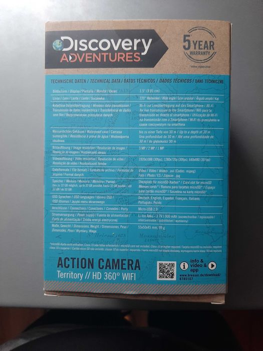 Kamera Discovery adventures i