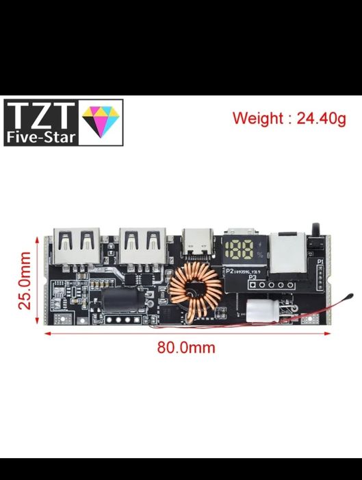 DP 100w Плата павербанка  5s