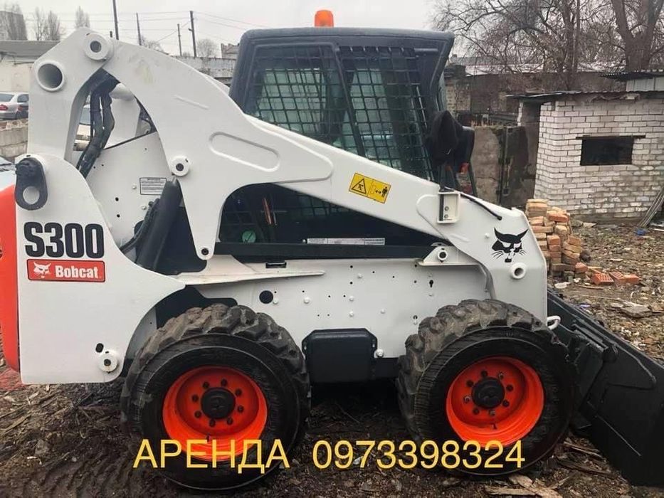 Аренда услуги гидромолота минипогрузчик бобкет