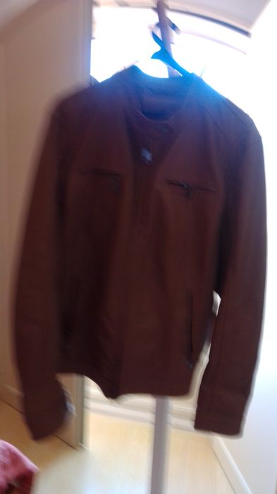 Casaco  em pele sintética