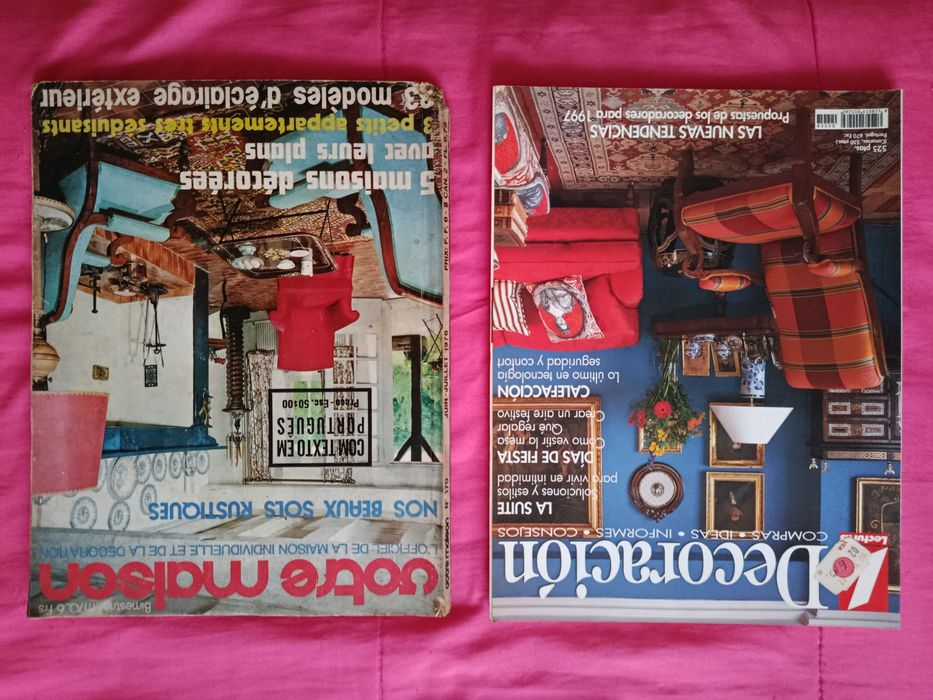 Revistas PAIS & FILHOS e outras de Decoração