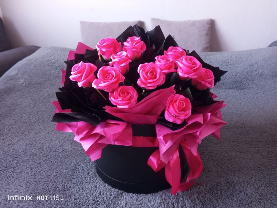 Flower Box wieczne róże