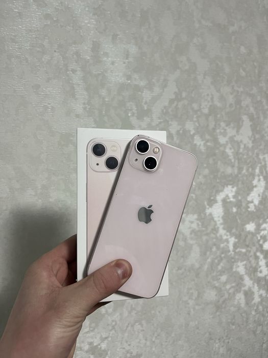 iPhone 13 128 pink 100% battery, айфон 13 128 розовий 100% акумулятор