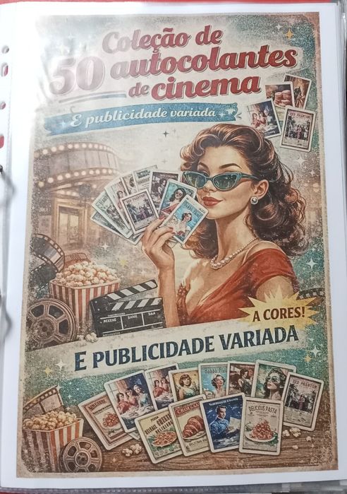 Autocolantes de vários temas