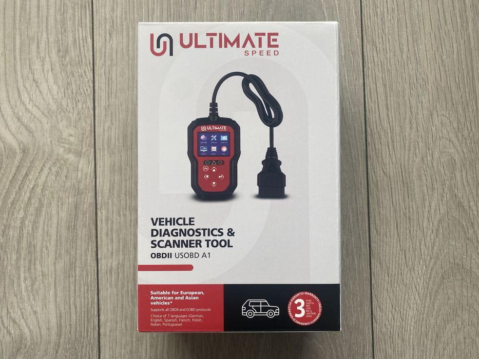 Nowy Tester diagnostyczny OBDII Ultimate Speed USOBD A1