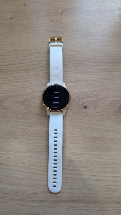 Zegarek Garmin venu 2s jak nowy. pudełko, kabelek