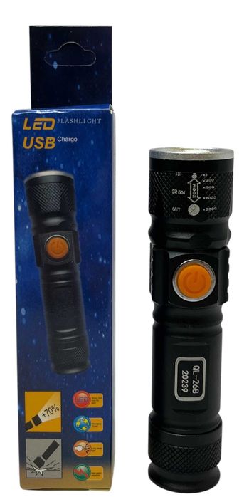 Latarka USB ładowana 20239