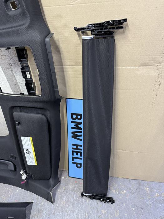 Стеля Потолок черный М-Paket БМВ Г32 G32 640 gt Anthrazit Чорна стеля