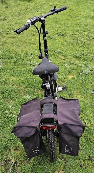 Bicicleta eletrica com 2 baterias para maior autonomia