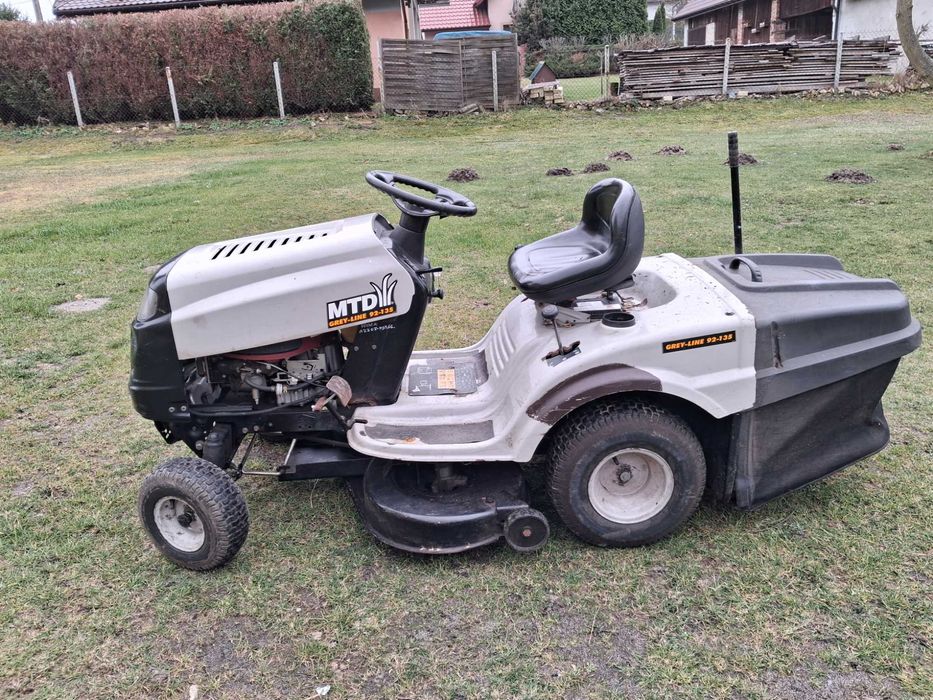 Kosiarka traktorek mtd z koszem