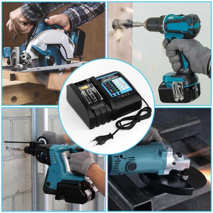 Zestaw 2x Akumulator bateria do MAKITA BL1850 18V 6,0Ah + ŁADOWARKA