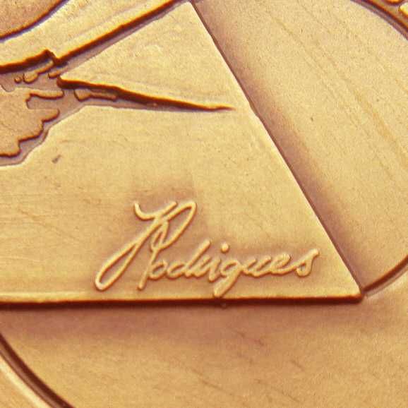 Medalha de Bronze Construção Civil em Estojo por JOSÉ RODRIGUES