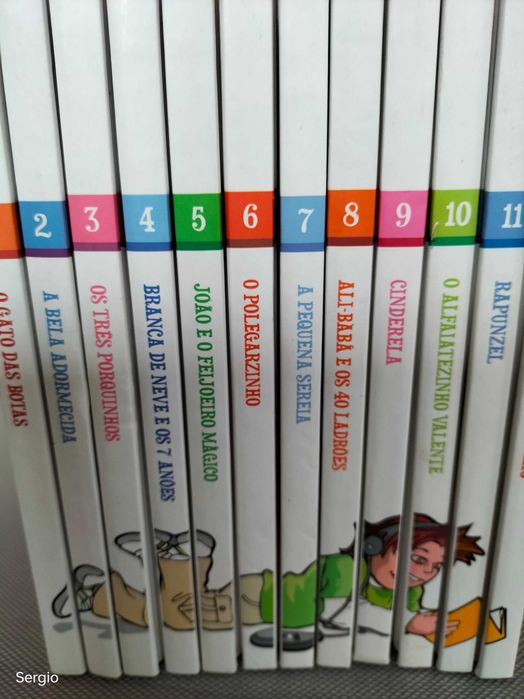 Livros infantis 12 peças