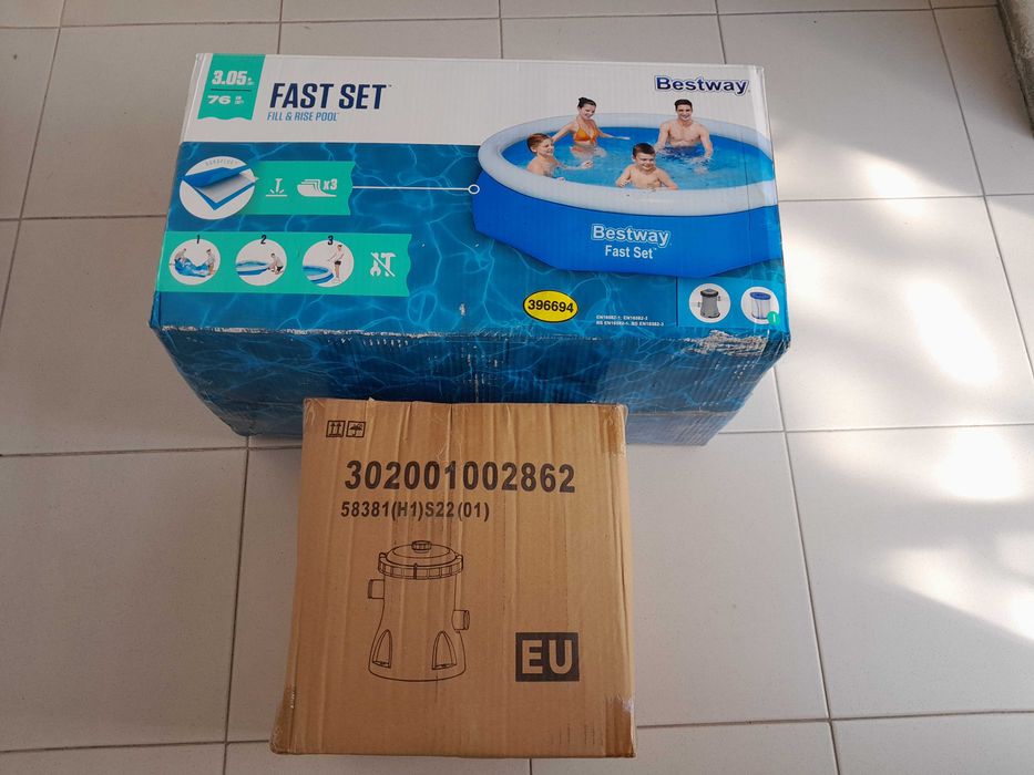 Piscina insuflável