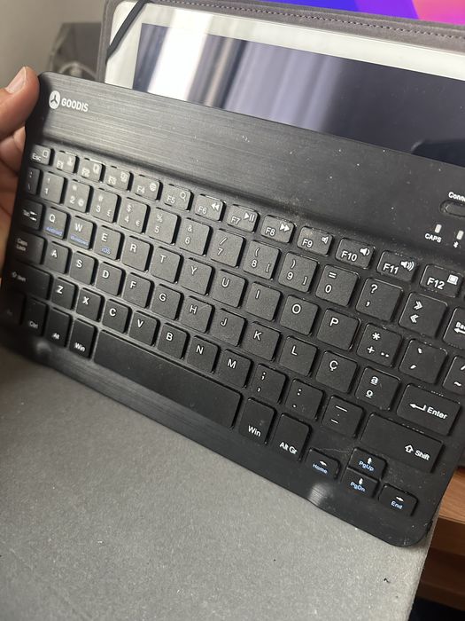 iPad Air 1 geração c/capa e teclado