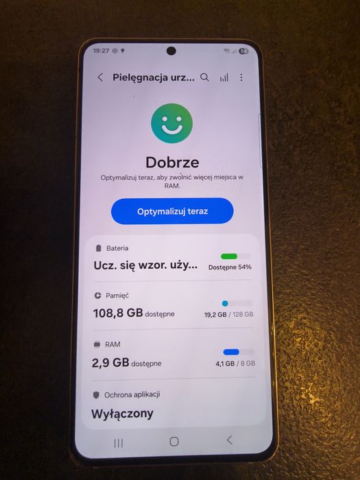 Samsung Galaxy S21 5G 8/128GB | Phantom Violet | Zestaw + Szkło