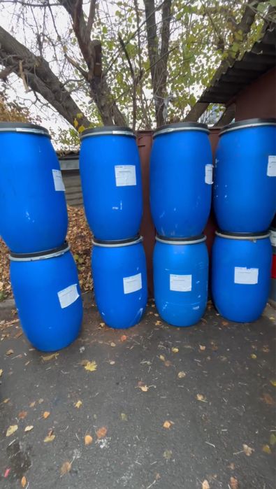 Продам бочки пластикові на 220л під хомут! ТЕРЕМКИ!