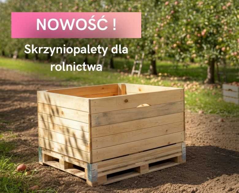 Skrzyniopalety 120x100cm, heblowane - TARTAK