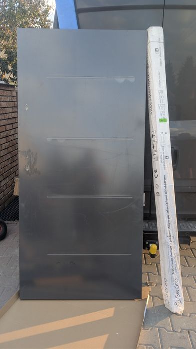KR HAUS drzwi 90 zewnętrzne 100x208 wejściowe nowe stalowe okna drzwi POZNAŃ